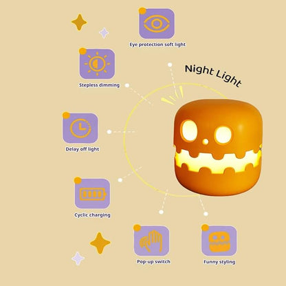 LED Pumpkin Night Light