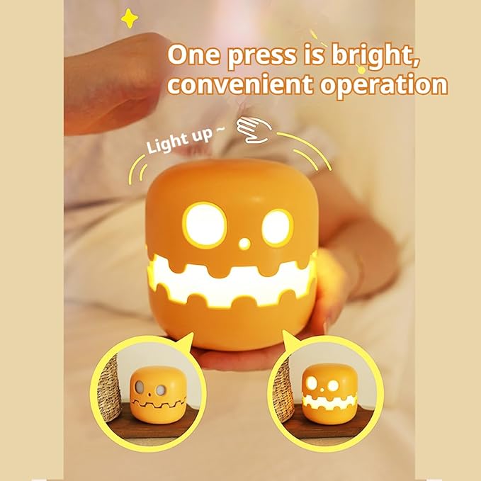 LED Pumpkin Night Light