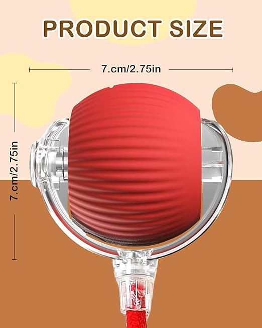 Pet Automatic Rolling Ball Toy
