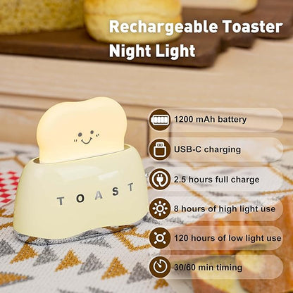 Mini Bread Toast Lamp