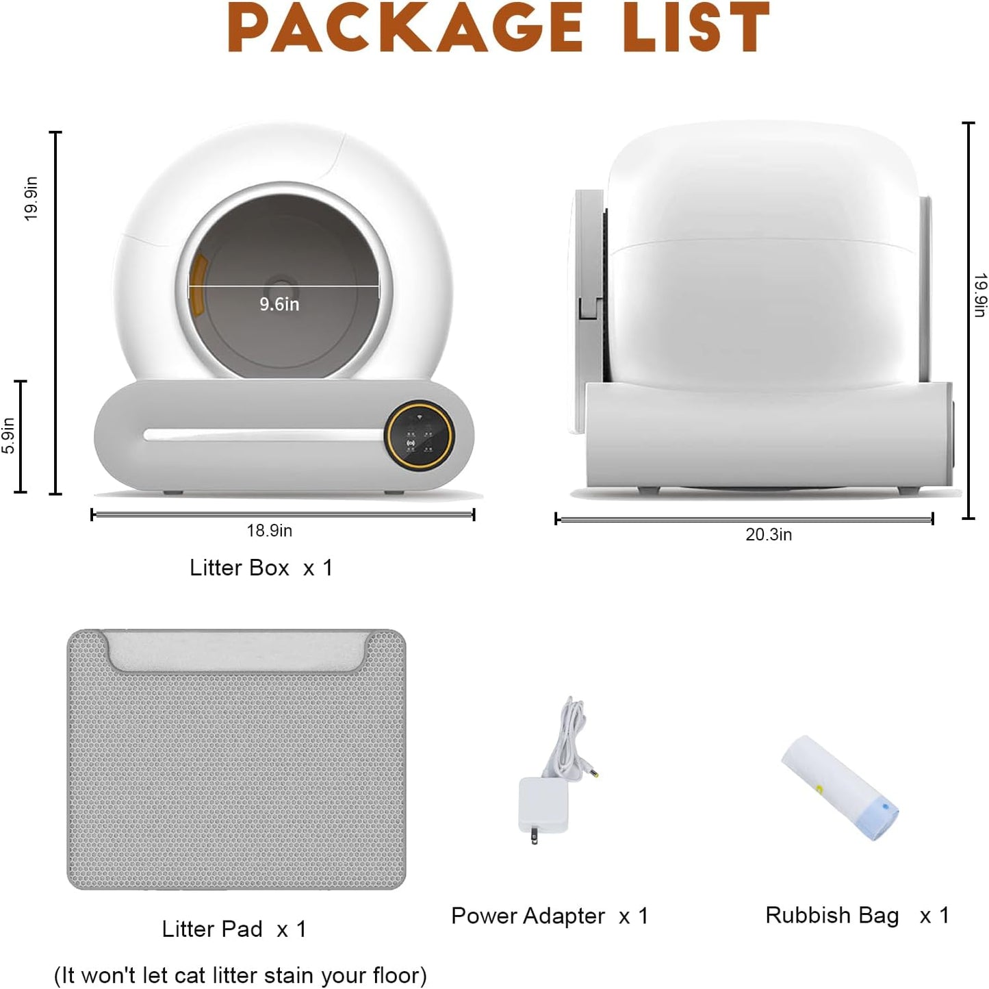 Self-Cleaning Cat Litter Box